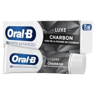 Afbeelding van ORAL B 3D WHITE WHITENING THERAPY CHARCOAL 75ML