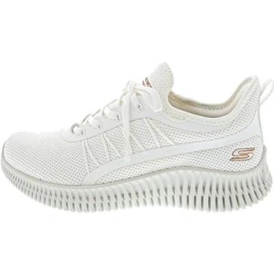 Afbeelding van Skechers Sport BOBS GEO Sneakers laag, Dames, Maat: 36.5, Blanco Textiel/ synthetisch