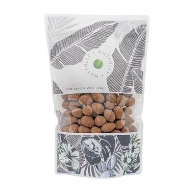 Afbeelding van Amandelen met een chocolade kanneellaagje