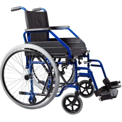 Afbeelding van Opvouwbare rolstoel Blauw Able2