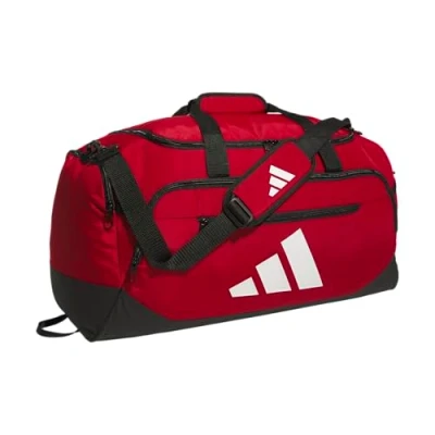 Afbeelding van adidas Defender 5 grote zeezak (100 l), Team Power Rood 2/Wit, 5.0 Sporttas, reistas, duurzame sporttas voor dames en heren