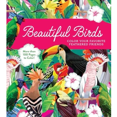 Afbeelding van Chartwell Coloring Books Beautiful Birds
