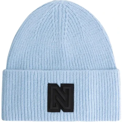 Afbeelding van NIKKIE Gabin Muts Dames Powder Blue Blauw Mutsen