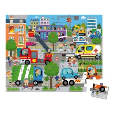Afbeelding van Janod puzzel de stad 36st