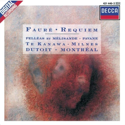 Afbeelding van Requiem/Pelleas Et Melisande/Pavane