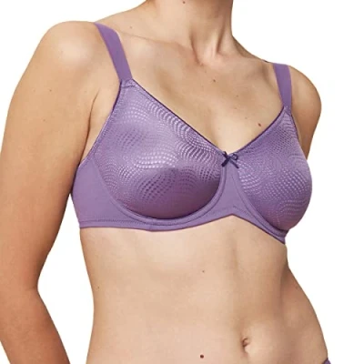 Image de Triumph Femme Soutien Gorge Minimiseur Essential Minimizer W X, Purple Rain, 85D