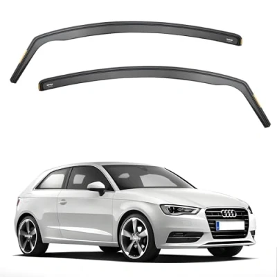 Afbeelding van iSpeed Set van 2 getinte windschermen voor Audi A3 S3 MK3 3 deurs hatchback 2013 2019