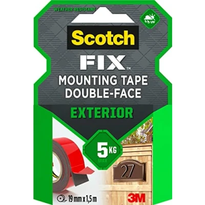 Afbeelding van Scotch Fix Bevestigingsband voor buiten, 19 mm x 1,5 m, 1 rol (verpakking kan variëren)