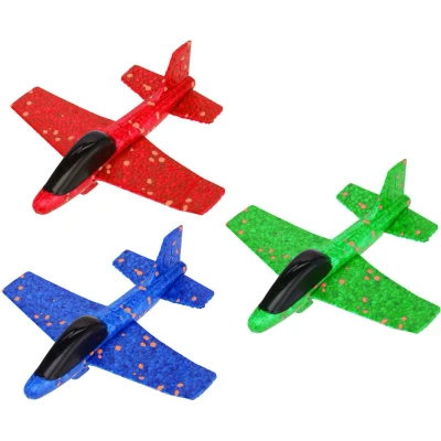 Afbeelding van John Toy Foam vliegtuigje 17cm