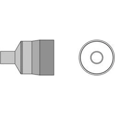 Afbeelding van Weller T0058768744 Hetelucht mondstuk Heteluchtmondstuk Grootte soldeerpunt 7 mm Inhoud: 1 stuk(s)