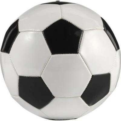 Afbeelding van voetbal bal Voetballen Zwart wit Klassieke