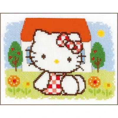 Afbeelding van Telpakket kit Hello Kitty Zomer Vervaco PN 0148646