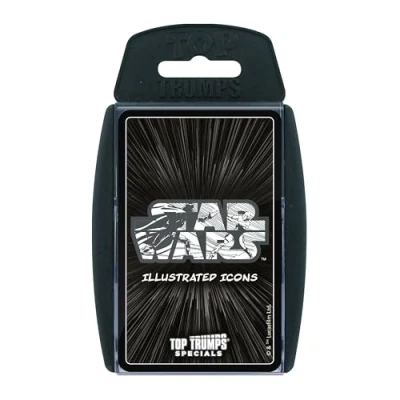 Afbeelding van Top Trumps Star Wars Manga Style kaartspel, familiespellen voor kinderen en volwassenen, leerspellen, 2 spelers, oorlogsspellen kinderen, kaartspellen families,