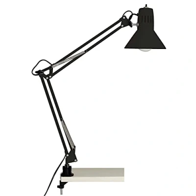 Image de Brilliant lampe, lampe de bureau Hobby noir, métal, 1x A60, E27, 40W, lampes normales (non incluses), A ++