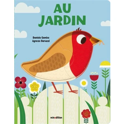 Image de Au jardin Mon tout premier livre puzzle