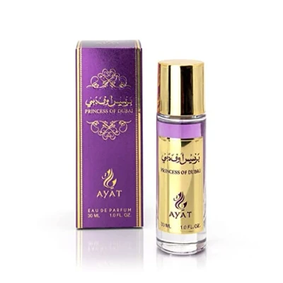 Afbeelding van Ayat Perfumes MUSK EMIRATES Eau de Parfum 30 ml EDP Orientale Arabisch Origineel cadeau idee voor dames en heren Miniatuurgeuren, gemaakt ontworpen in Dubai (Princess of Dubai).