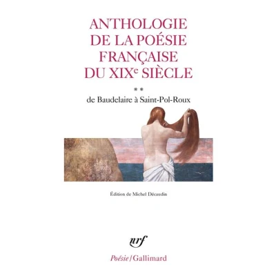Image de Anthologie de la poésie française du XIXᵉ siècle