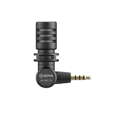 Afbeelding van Boya Microfoon By m110 Condensator Trrs 18 X 72 Mm Zwart