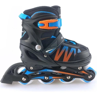 Afbeelding van Alert Inline Skates Maat 39 42 Blauw/Oranje/Zwart