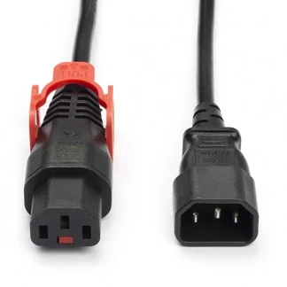 Afbeelding van C14 naar C13 kabel ACT 3 meter (IEC lock)