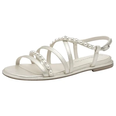 Afbeelding van Tamaris Sandalen wit Synthetisch Dames Maat 41