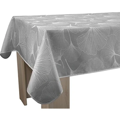 Afbeelding van Le linge de Jules Biloba Tafelkleed, vuilafstotend, rechthoekig, 150 x 300 cm