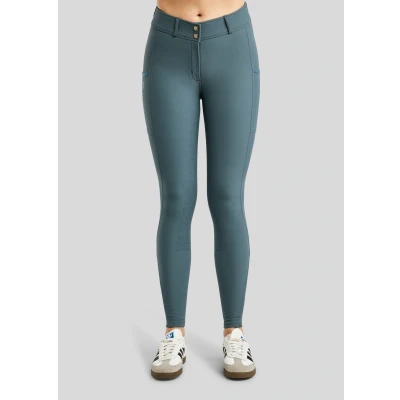 Image de Montar Pantalon d&#039;Équitation Megan Full Grip Ardoise foncéVendu par Agradi