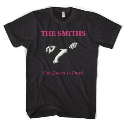 Afbeelding van yanyexia The Smiths is Dead Morrissey Uniseks T shirt, zwart.