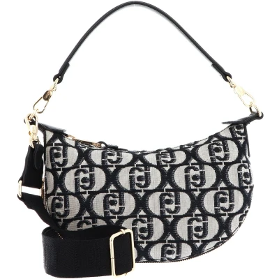Afbeelding van LIU JO Schoudertas Kaliska Hobo Bag Nero Zwart