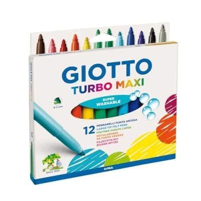 Image de Omyacolor Feutre Pointe Large Turbo Maxi Color Etui De 12
