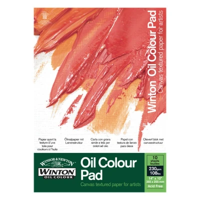 Image de Winsor &amp; Newton papier pour peinture à l&#039;huile A3 230 g/m² (10 feuilles)