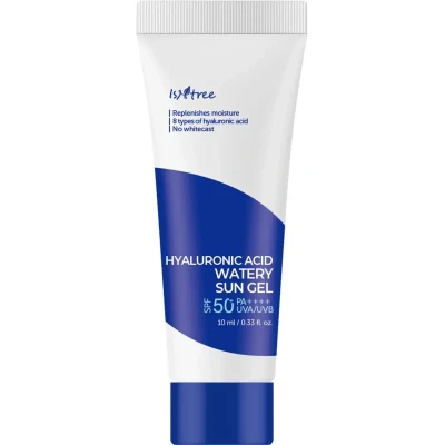 Afbeelding van Isntree Hyaluronic Acid Watery Sun Gel SPF50+ PA++++ 10 ml Korean skincare