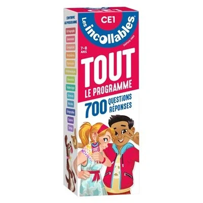 Image de Les incollables Tout le programme du CE1 7/8 ans