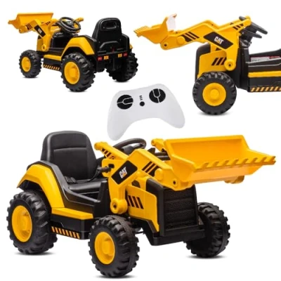 Afbeelding van sun baby Elektrische Bouwlader vanaf 3 jaar, constructie lader met mp3 speler, afstandsbediening, claxon, motorgeluid