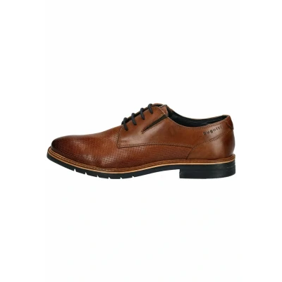 Afbeelding van bugatti Business Veterschoenen cognac, Heren, Maat: 40, Cognac Leer