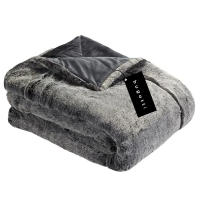 Afbeelding van Bontdeken Bugatti Melange Grijs 150 x 200 cm