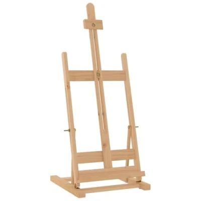 Afbeelding van vidaXL Chevalet de Table, d&#039;Artiste avec Hauteur et Angle Réglables, Support Table Peinture Portable, Bois Pin Massif