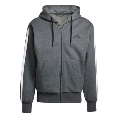 Afbeelding van adidas ESSENTIAL THREE STRIPES FLEECE Zip Hoodie voor heren (1 stuk)
