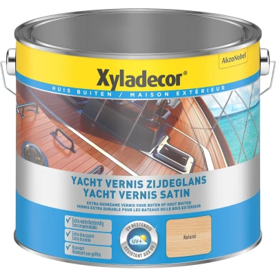 Afbeelding van Xyladecor Yacht Vernis Satin Kleurloos 2.5L