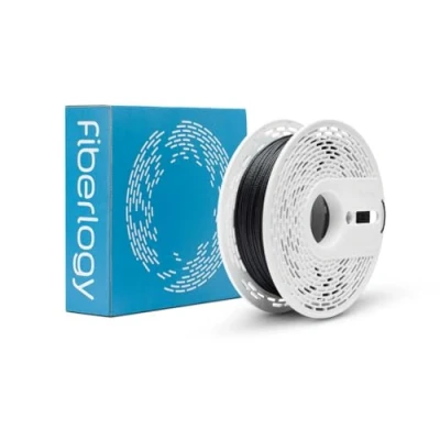 Afbeelding van Fiberlogy Nylon PA12 + CF15 zwart, 1,75 mm (± 0,02), 0,50 kg hoogwaardig met koolstofvezel versterkt filament, gemaakt in de EU.