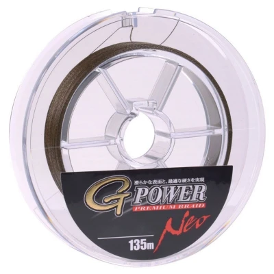 Afbeelding van Gamakatsu G Power Premium Braid Mosgroen 0.13mm 135m