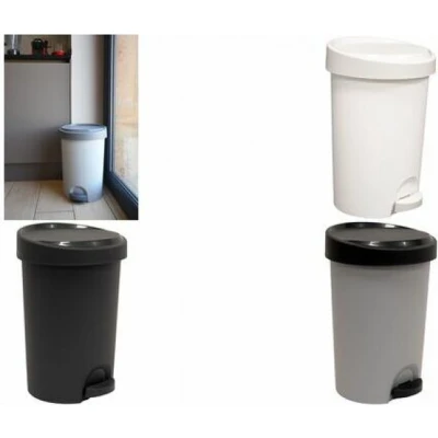 Afbeelding van Pedaalemmer Stepy 15L 27.9x29.4x43.6cm Betongrijs