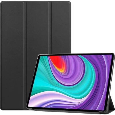 Afbeelding van iMoshion Tablet Hoes Geschikt voor Lenovo Tab P11 Pro Trifold Bookcase Zwart