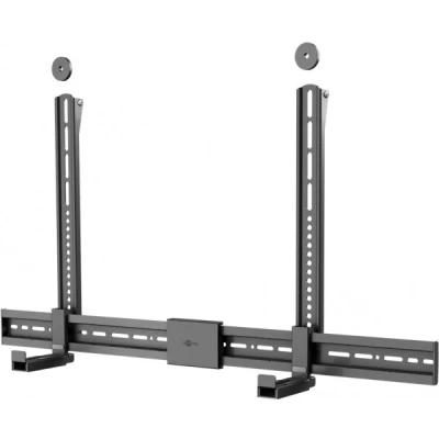 Afbeelding van Goobay Soundbar Halterung für TV Geräte Universal, schwarz sichere, dezente mit gepolsterten Füßen alle gängigen Soundbars