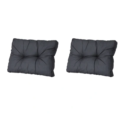 Afbeelding van Madison Florance rug Ca. 60x43 Basic black 2 stuks