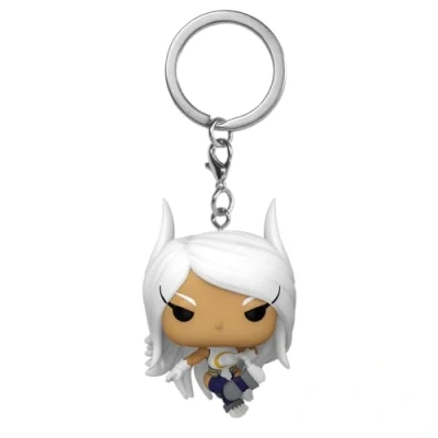 Afbeelding van Funko Pop! Sleutelhanger: My Hero Academia (MHA) Rumi Usagiyama 2 Mirko Vinyl minifiguur om te verzamelen fancy sleutelhanger kerstcadeau cadeau idee Officiële producten
