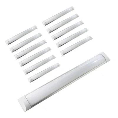 Afbeelding van Jandei Slanke ledstrips met geïntegreerde 36 W ledstrips, verlichting voor werkgebieden, industriële ruimtes, huizen (12 stuks, koud wit 6000 K)