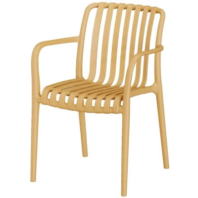 Afbeelding van DS4U® Max terrasstoel mosterd geel