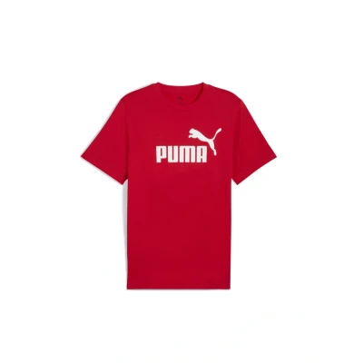 Afbeelding van Essentials No. 1 logo T shirt voor Heren, Rood, Maat L PUMA