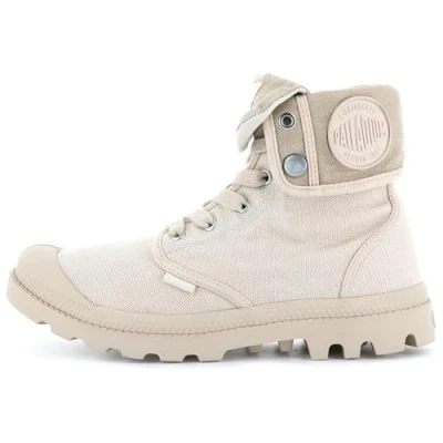 Afbeelding van Palladium Baggy Veterboots, Heren, Maat: 46, Sahara/safari Katoen